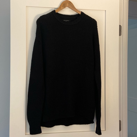 All Saints Oversized Fit Black Sweater. Size S. EUC. - Picture 1 of 10